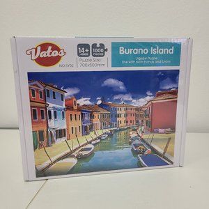 Burano Island 1000 Piece Jigsaw Puzzle New!
